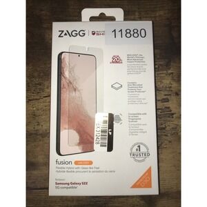 Zagg Invisible Shield Fusion D3O Screen‎ Protector For Samsung Galaxy S22 NIB